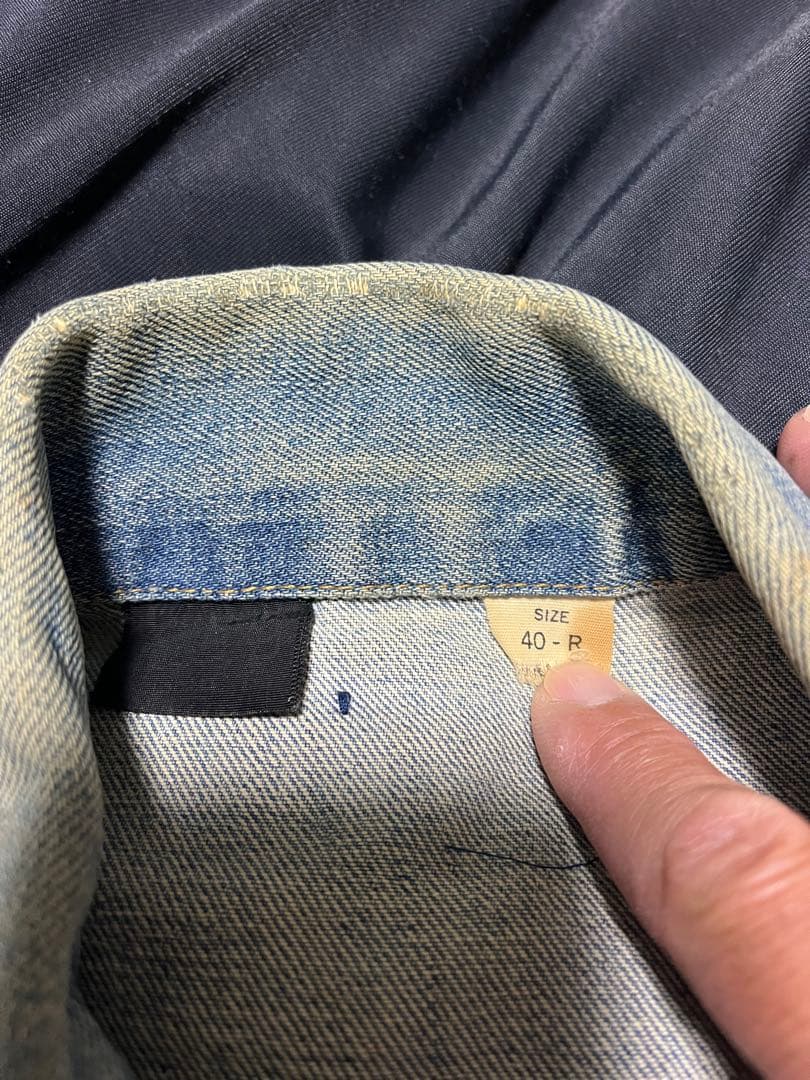 24時間以内発送レア物SEARS シアーズ60sデニムジャケットヴィンテージ