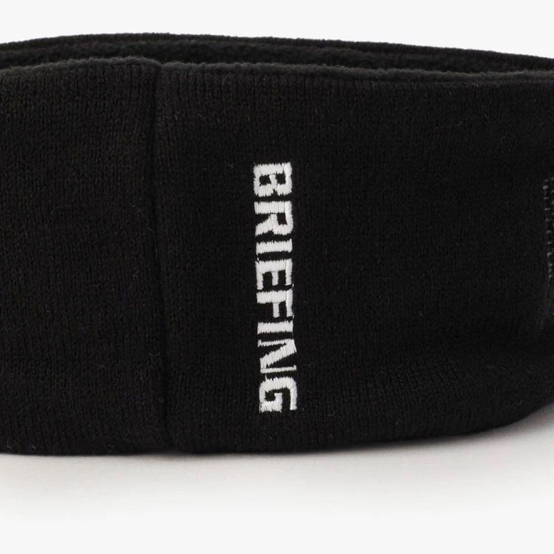 新品 BRIEFING ブラック バイザー