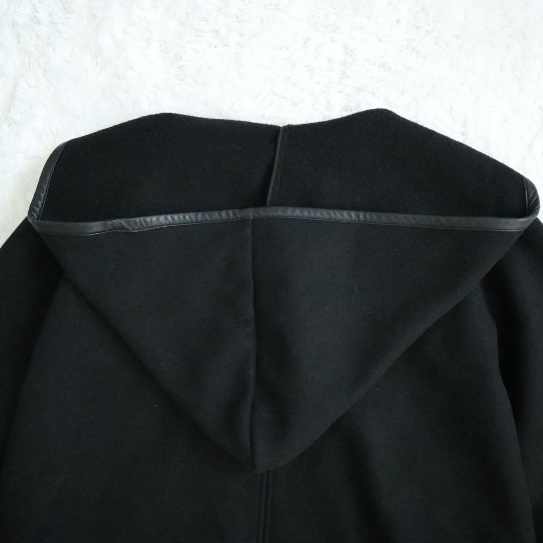 未使用級★トラディショナルウェザーウェア ポンチョ ポケット付 ベイクルーズ 黒