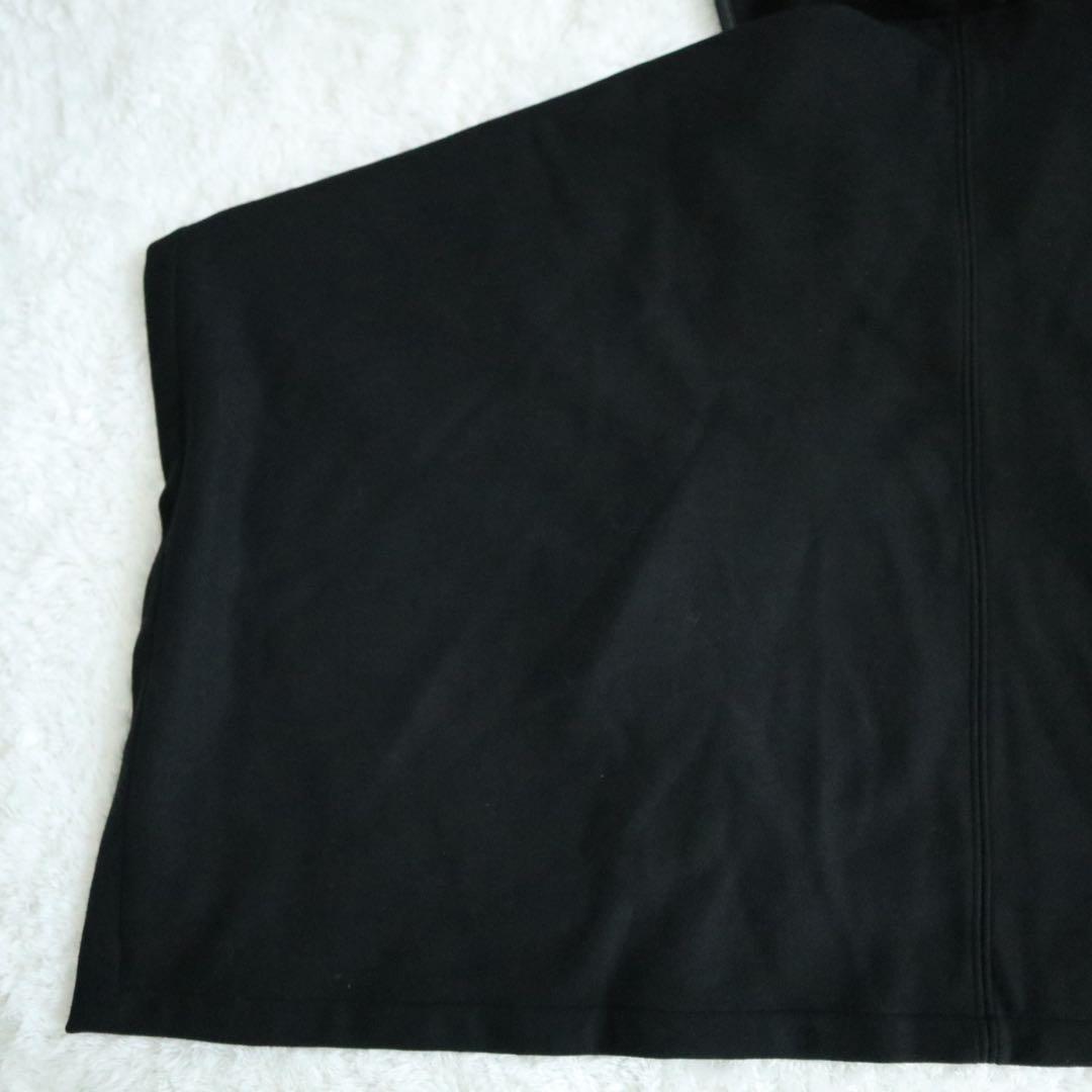 未使用級★トラディショナルウェザーウェア ポンチョ ポケット付 ベイクルーズ 黒