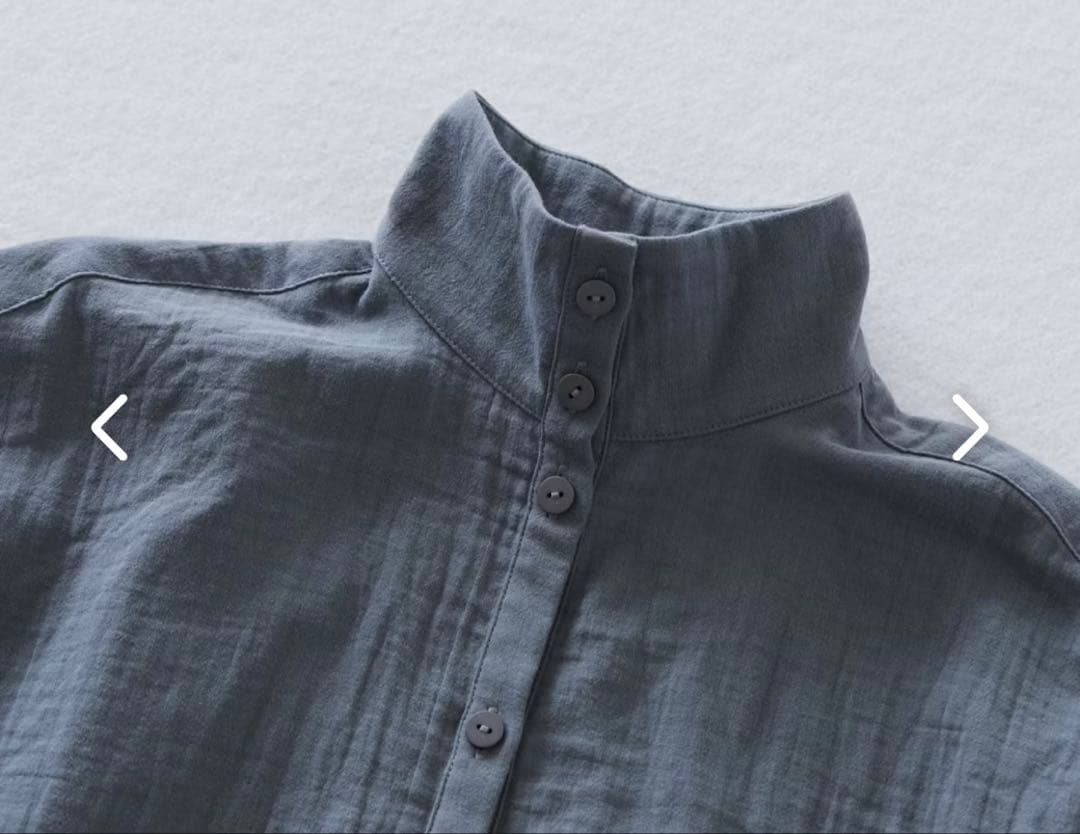 【hana@】襟元にこだわったダブルガーゼパジャマ 北欧暮らしの道具店