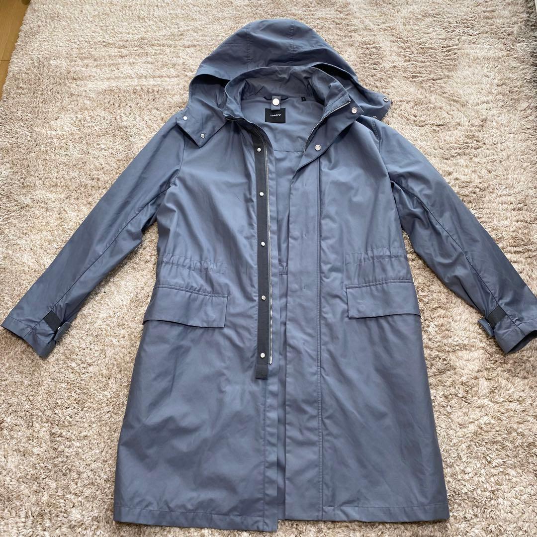 美品✨theory セオリー ナイロン フード モッズコート 現行タグ - メルカリ