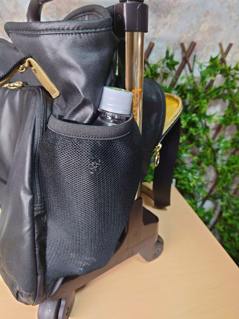 ふ*め様 美品♡旅行やお買い物に活躍❣️カナナプロジェクト　キャリー　ブラック×