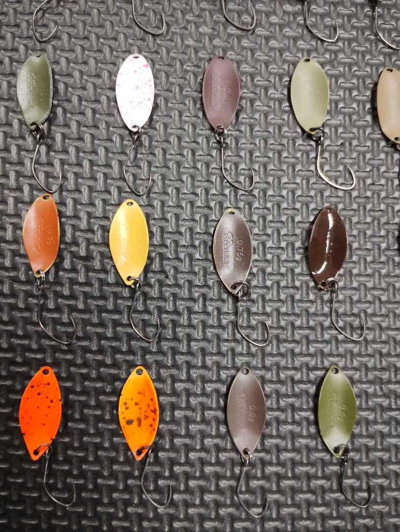 Naburaya アキュラシー０.３ｇ０.６ｇ０.７５ｇスプーン ３７個セット