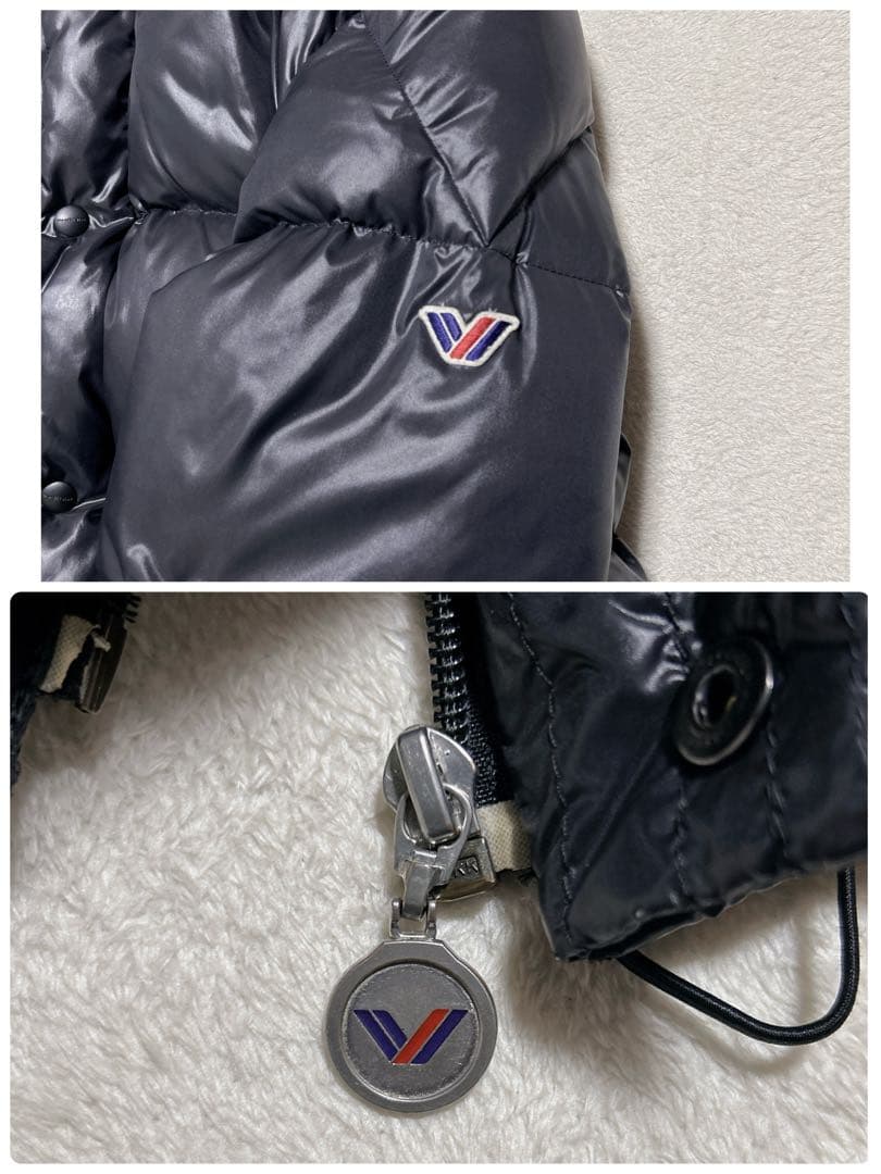 00s PHOENIXヌプシ ダウンジャケット M 黒　y2k お兄系　光沢