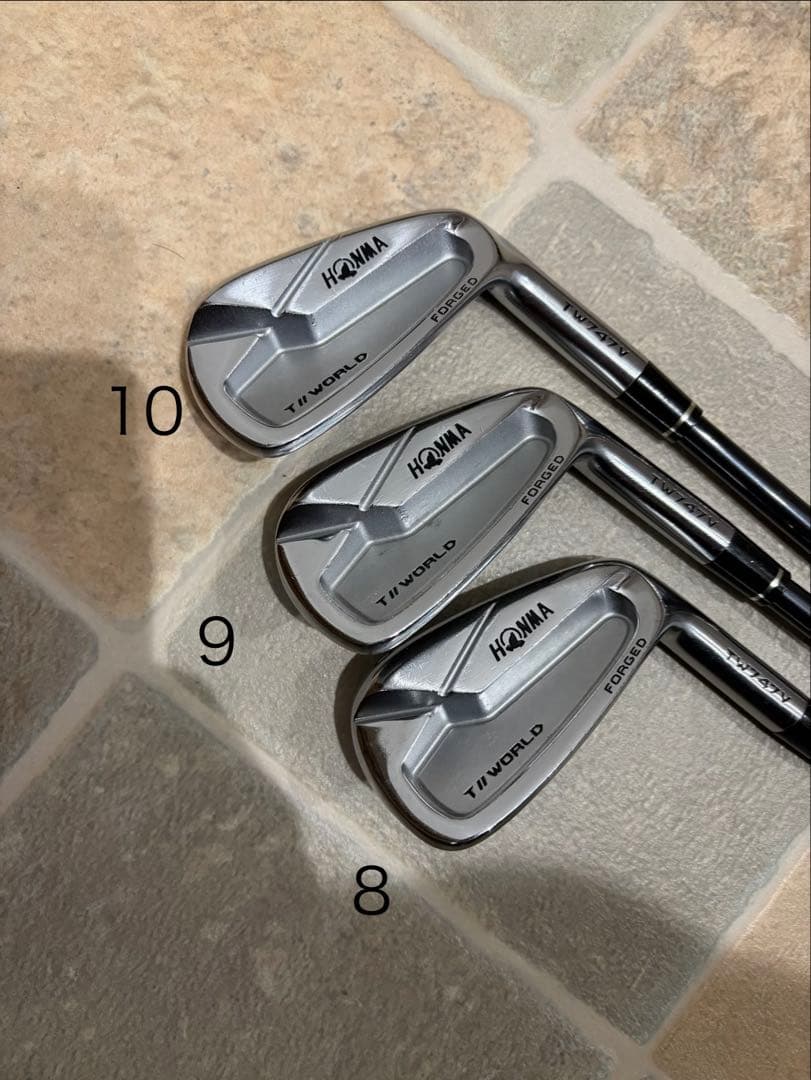 HOMMA TW747V アイアンセット 5-10番