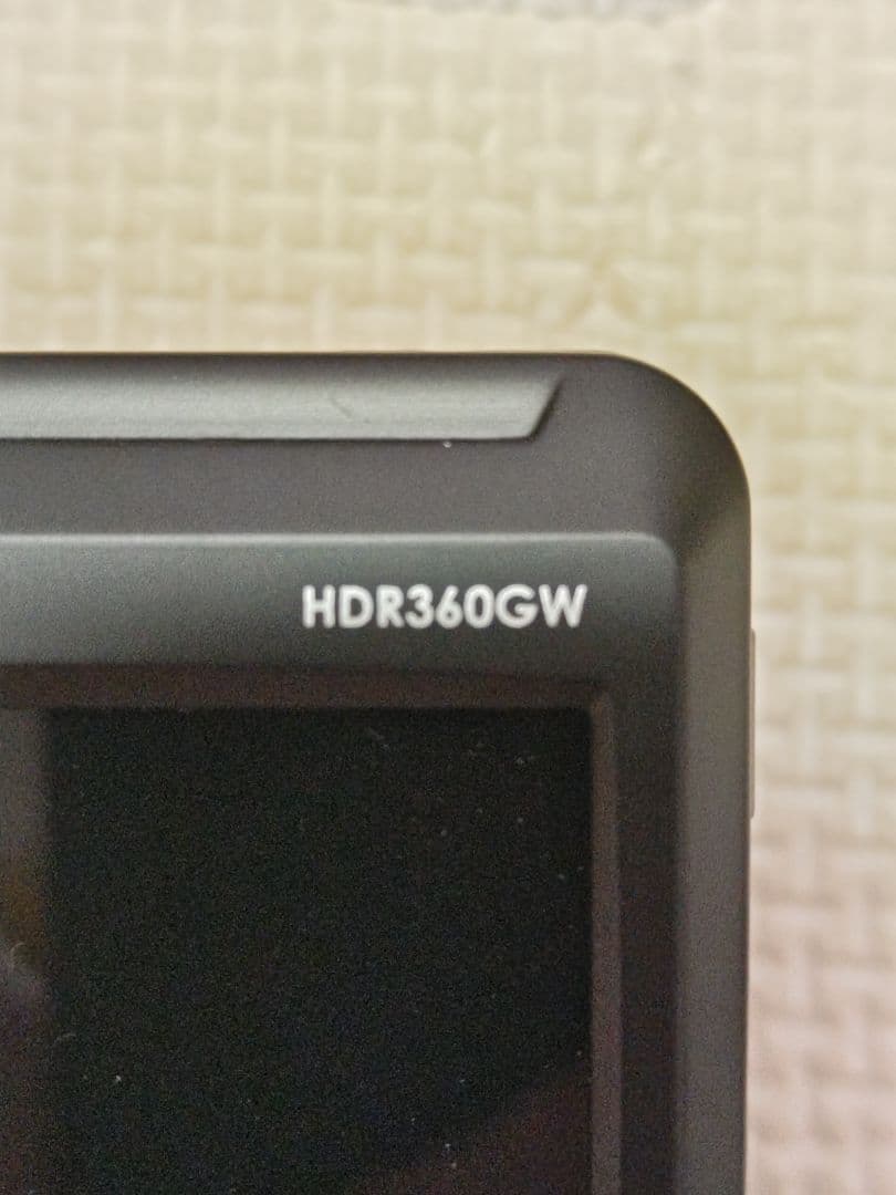 COMTEC HDR360GW ドライブレコーダーリアカメラ配線付き