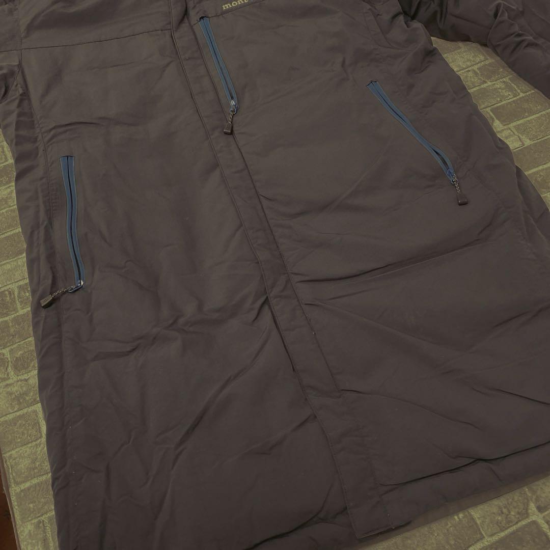 N446♪ モンベル　コロラドコートリバーシブルダウン　M