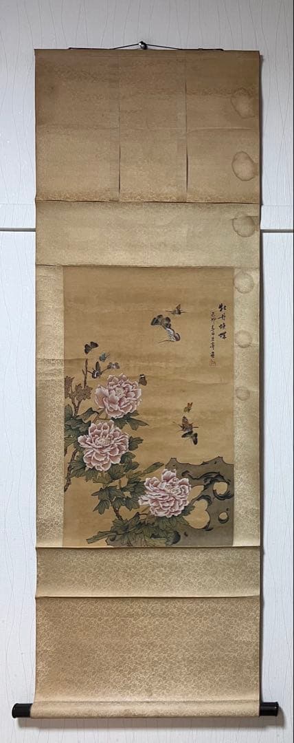 掛軸まとめて61本 日本画 佛画 美人画 花鳥　山水 書 中国画 　茶掛など！