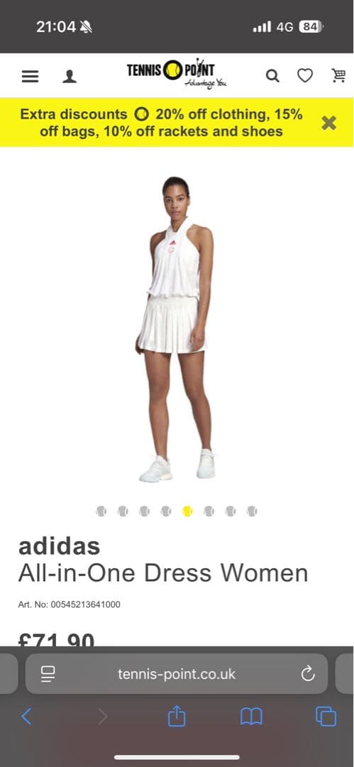 ウェア adidas All-in-One Dress Women