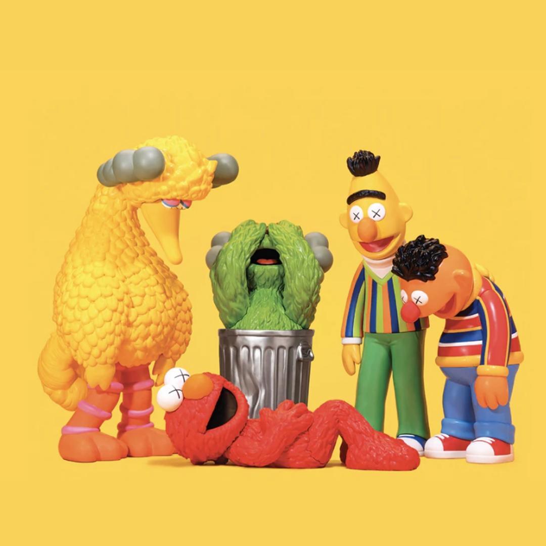 5点セット KAWS x SESAME STREET フィギュア DDT - メルカリ