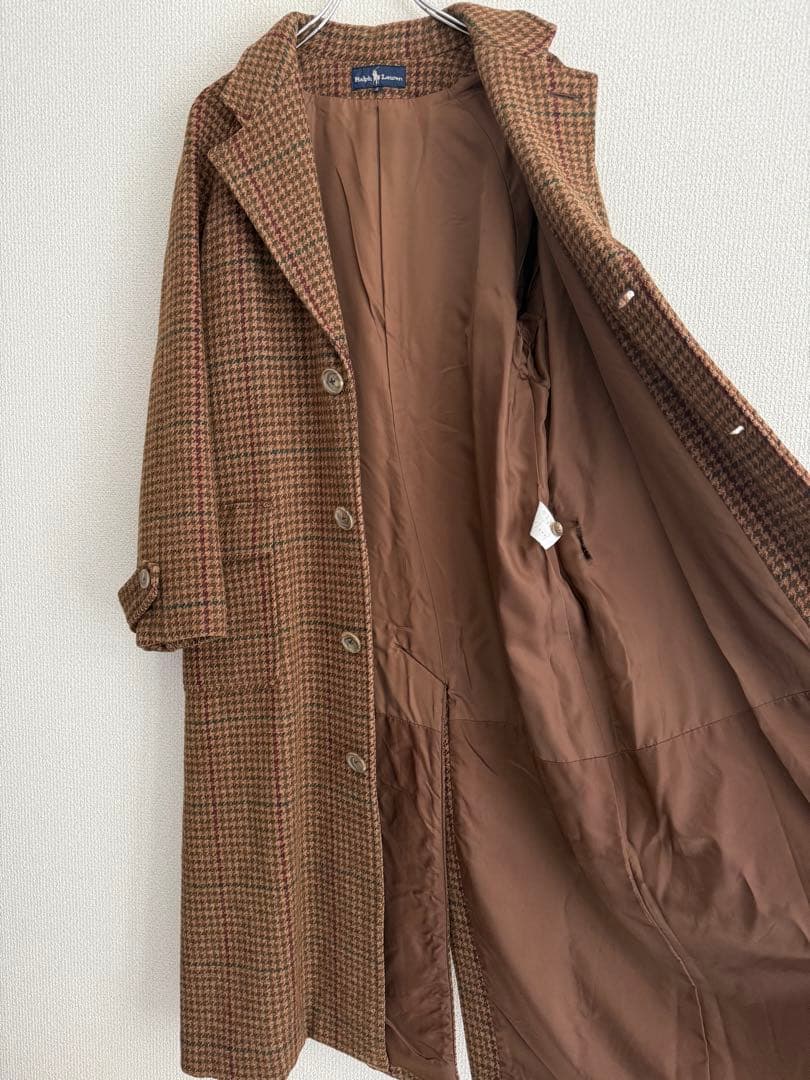 Polo by Ralph Lauren チェスターコート ツイード 千鳥