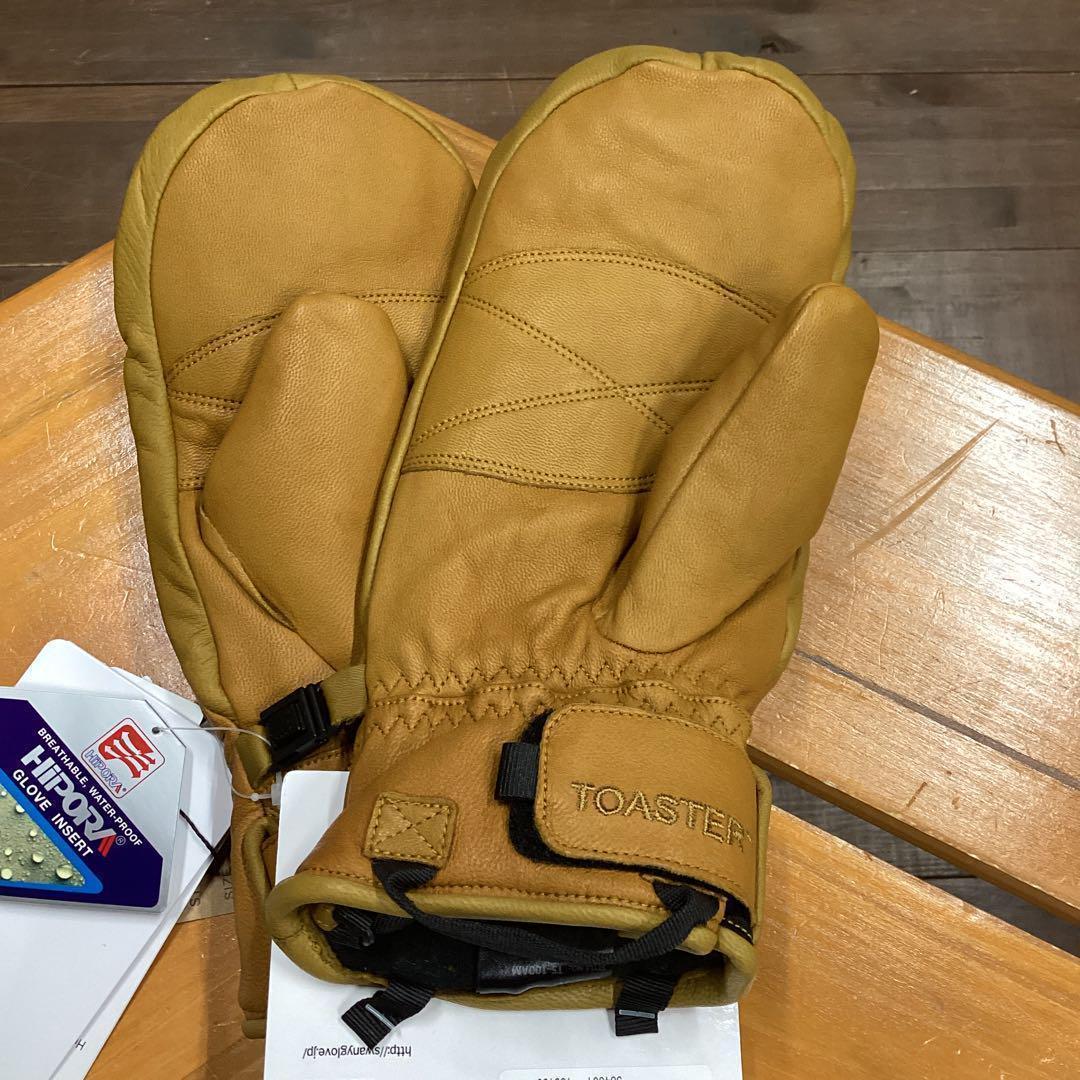 グローブ　スノーグローブ　レザー　革　メンズ　スノーボード　手袋　SWANY　S