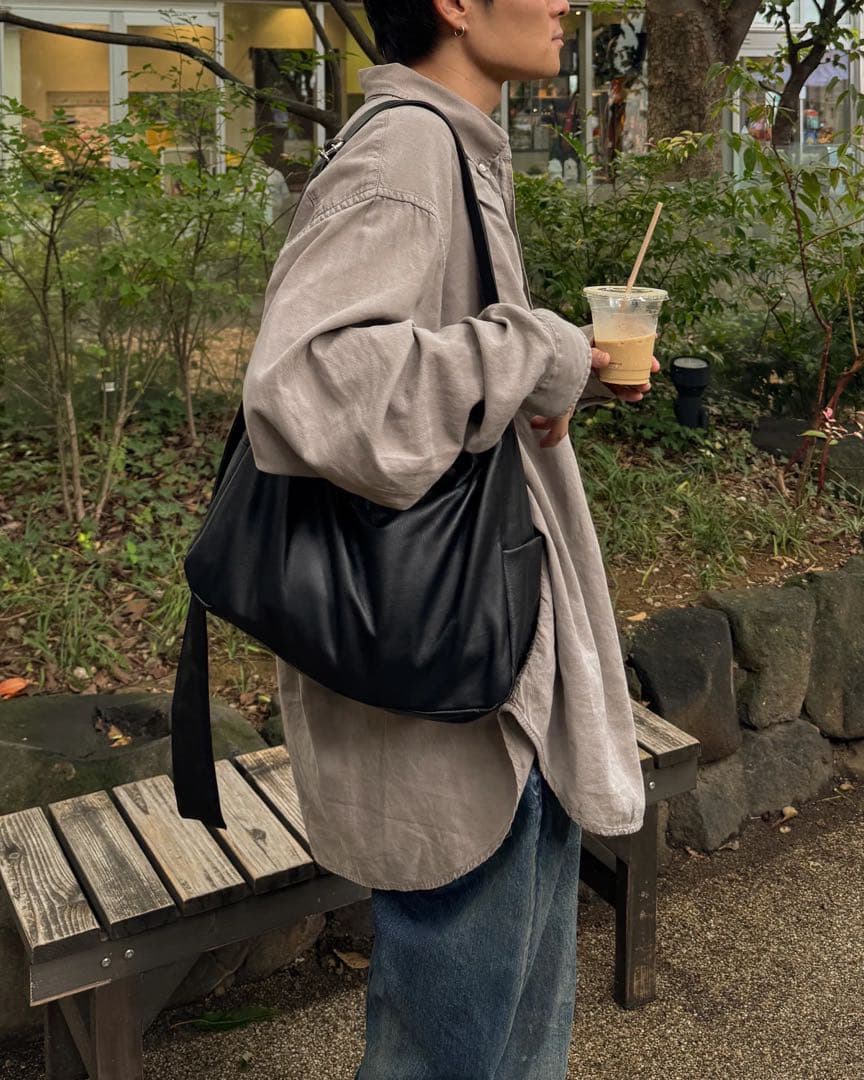 【完売】LEATHER HOLIDAY BAG