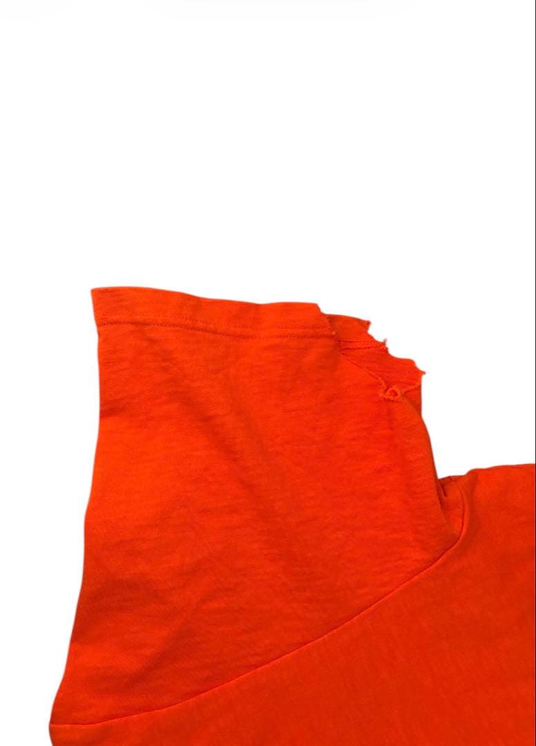 【古着希少】SUPREME オレンジ Tシャツ Lサイズ