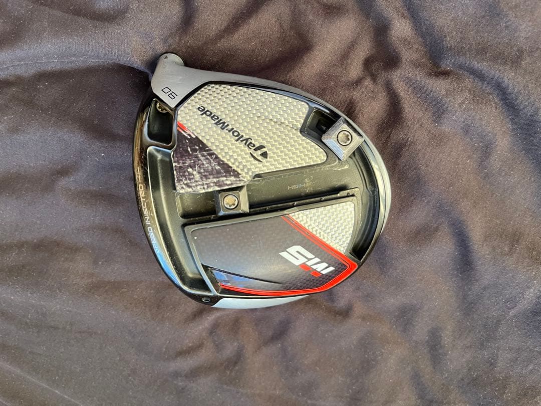 TaylorMade M5ドライバー 9.0° ヘッドのみ、カバーなし