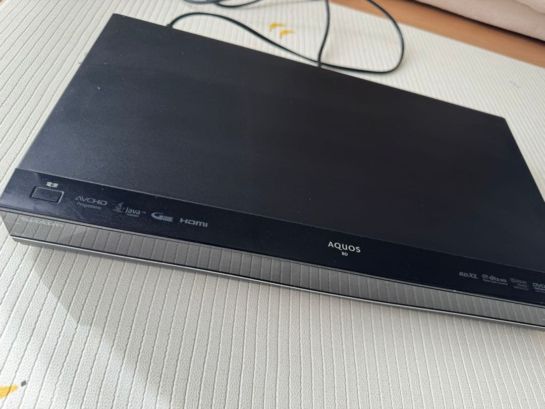 SHARP AQUOS BD-S550 12倍録 500G 中古 - メルカリ