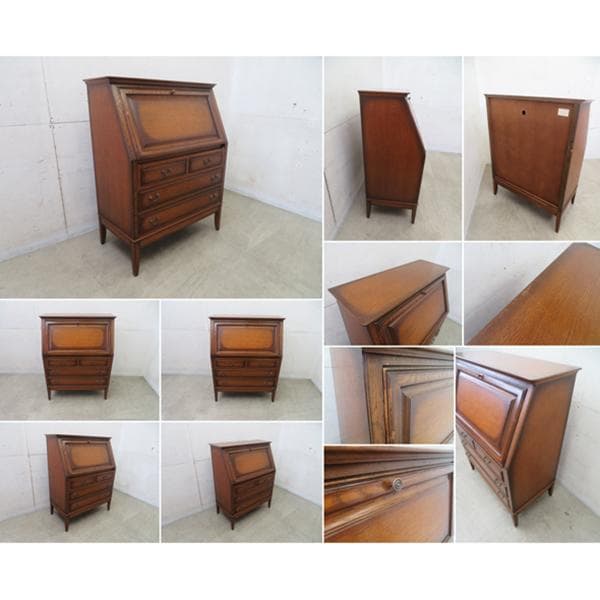 IDC大塚家具■旭川家具■上坂木材■ブルックス■ナラ材■ライティングデスク■