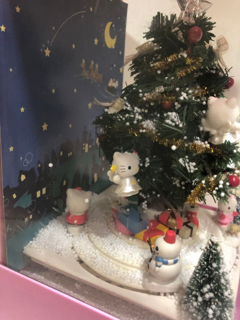 CHERYCO ハローキティー Hello Kitty 雪ふるクリスマスツリー