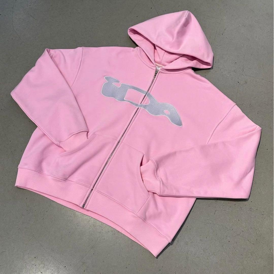 IDA SPLY ピンクジップパーカー - メルカリ