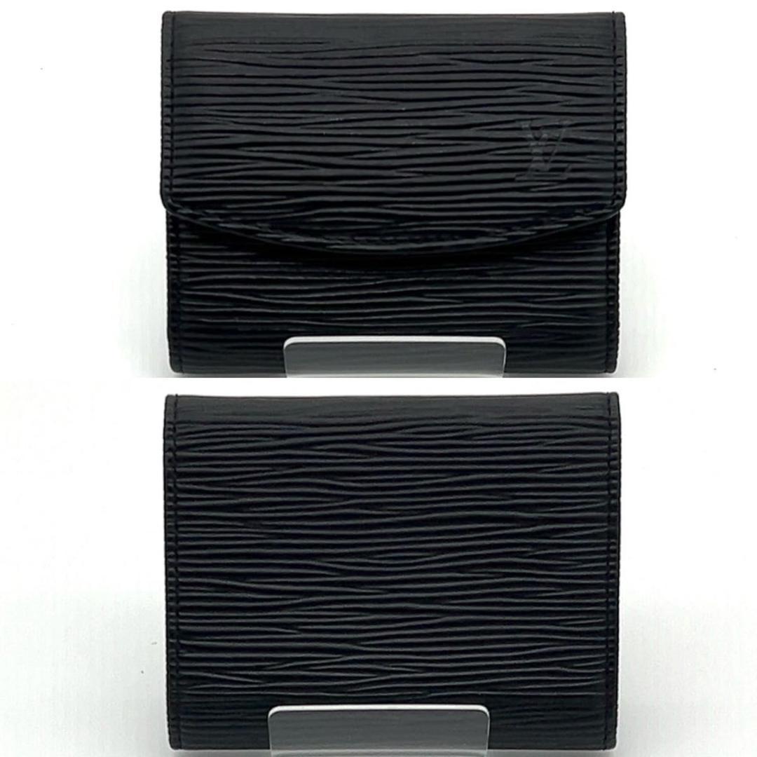 限界価格❣️ルイヴィトン エピ ケース ポルトモネサーンプル 黒 男女兼用