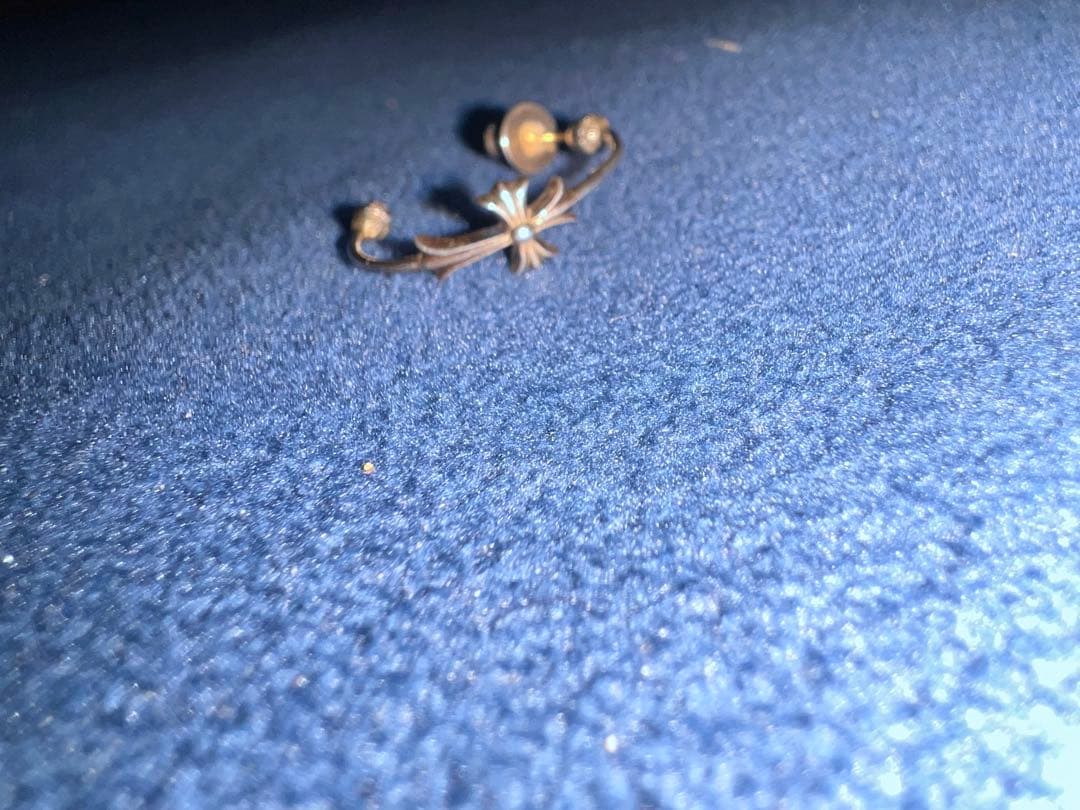 CHROME HEARTS SKINNY BYFAT CROSS ピアス