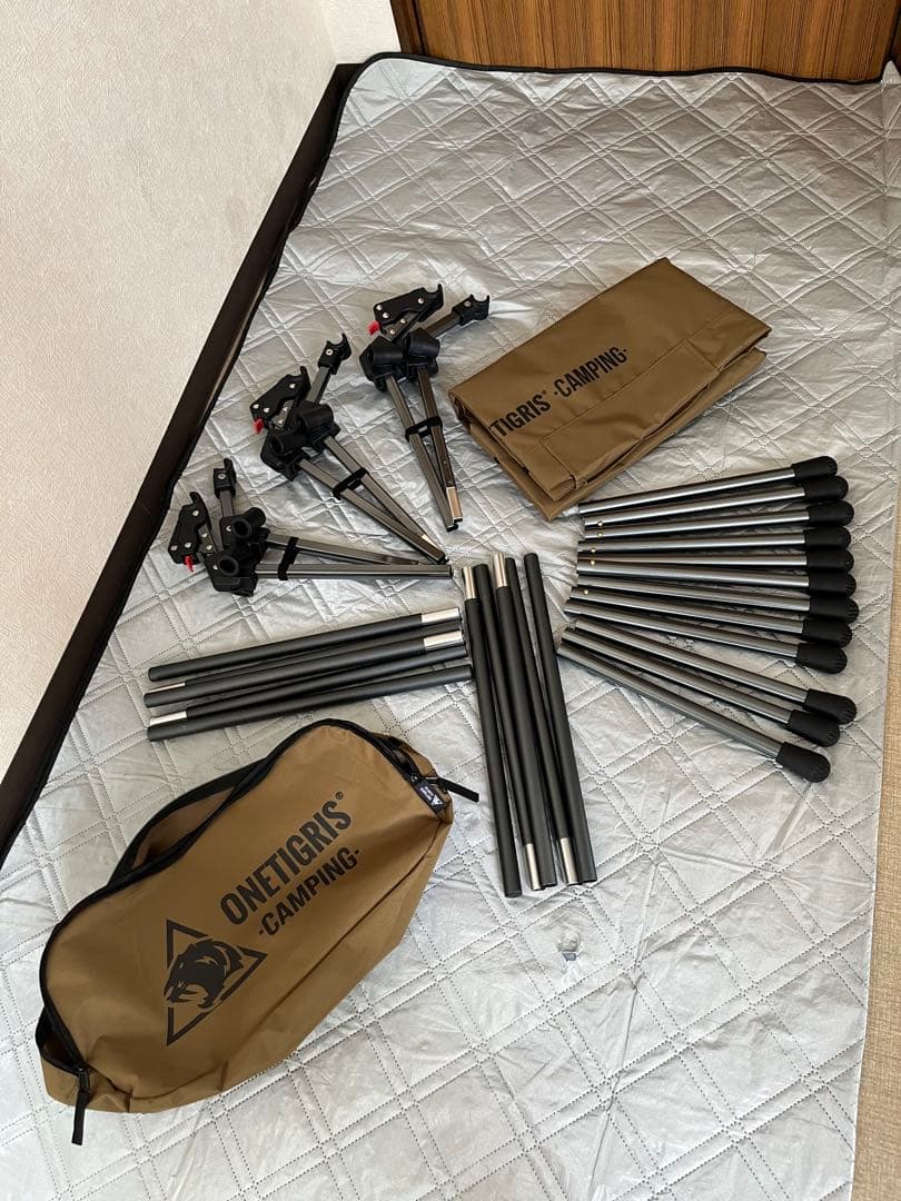 値下げ】OneTigris2WAY アウトドアベッド折りたたみ
