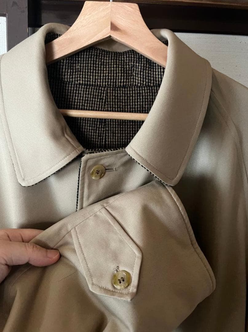 ［希少］70s BURBERRY PRORSUM リバーシブルコート 英国製