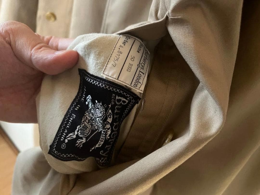 ［希少］70s BURBERRY PRORSUM リバーシブルコート 英国製