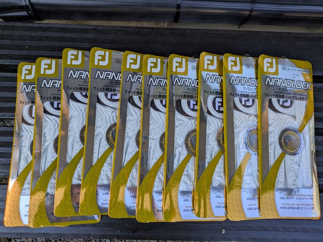 Foot Joy ナノロック ネオ グローブ10枚セット売り