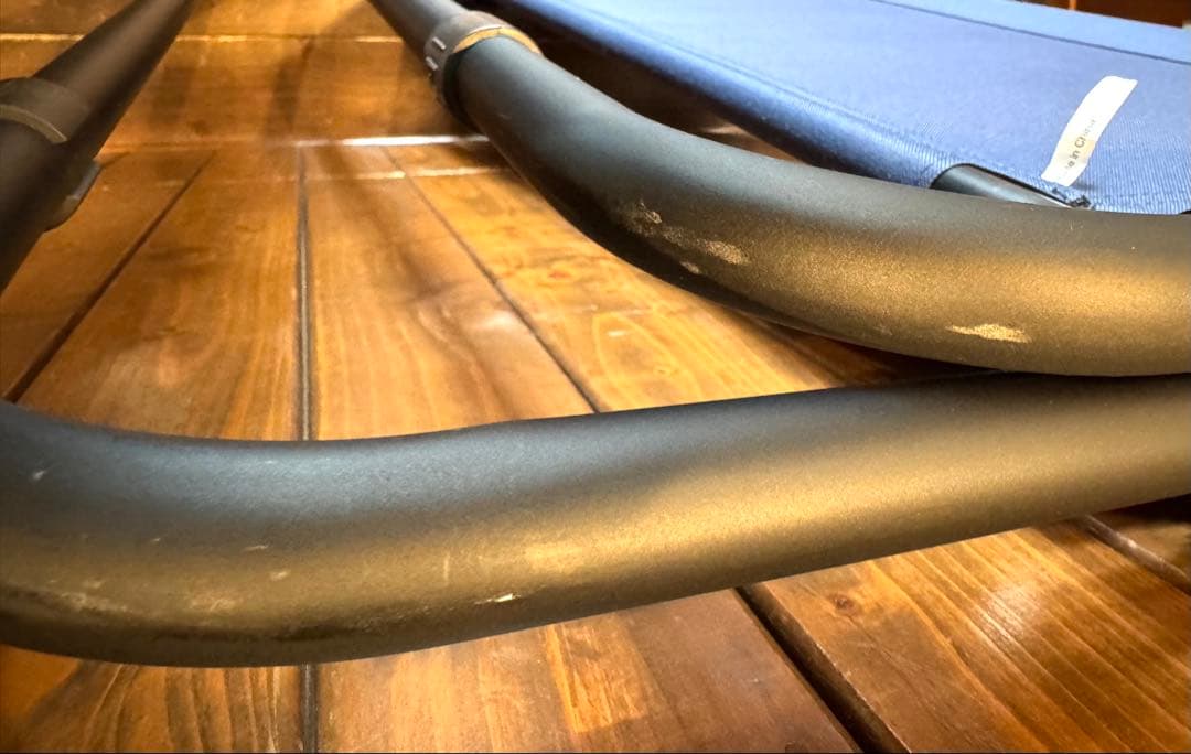 新品未使用BEACHED DAYS アウトドアベンチ2シーター2人用 ネイビー