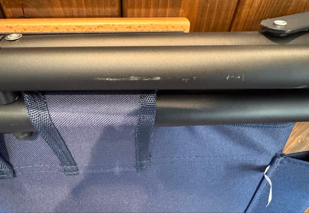 新品未使用BEACHED DAYS アウトドアベンチ2シーター2人用 ネイビー