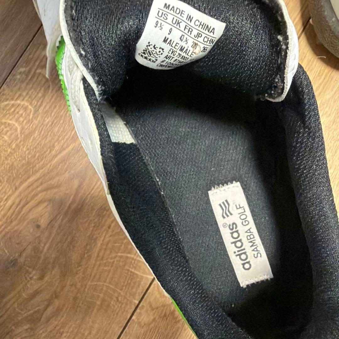 adidas GOLF samba サンバゴルフ　27.0センチ　シューズ