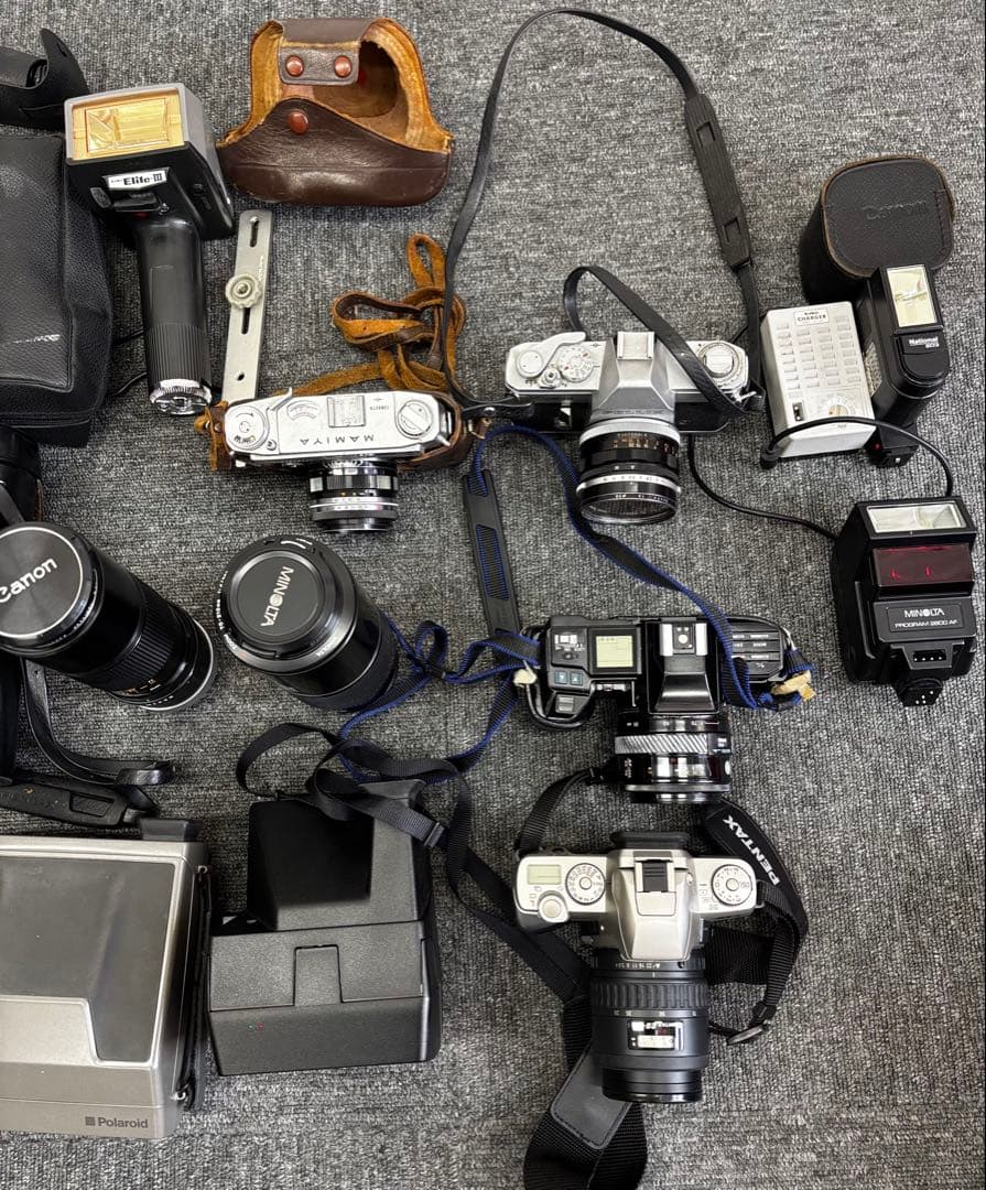 フィルムカメラまとめ売り Mamiya Pentax Minolta Canon