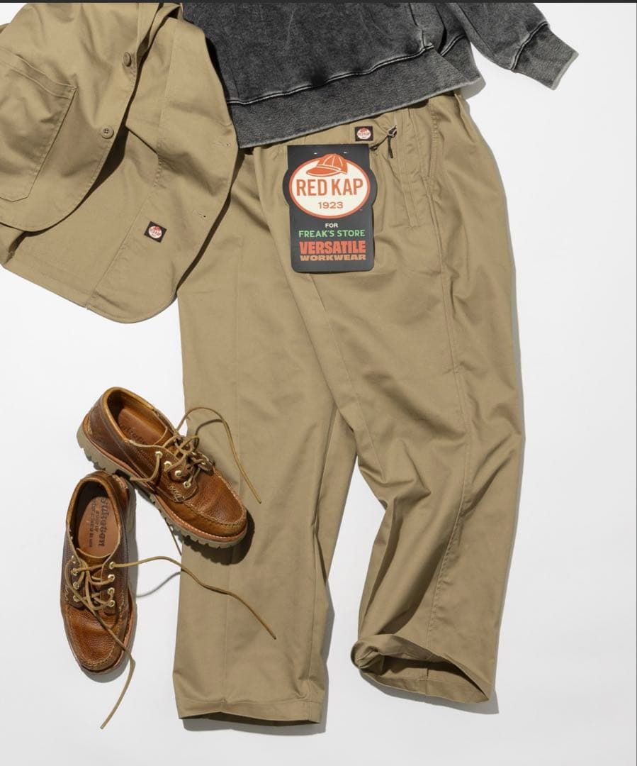 新品未使用 RED KAP 別注 SETUP 2TUCK WIDE PANTS - メルカリ