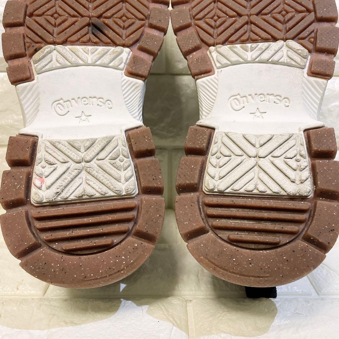 Converse コンバース トレックウェーブ 厚底 ローカット 黒 23.5