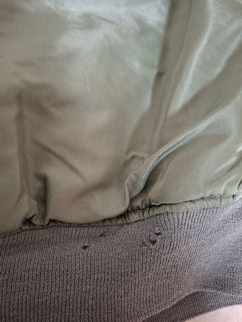 米軍実物 60’～70’年代　MA-1 フライトジャケット タグなし