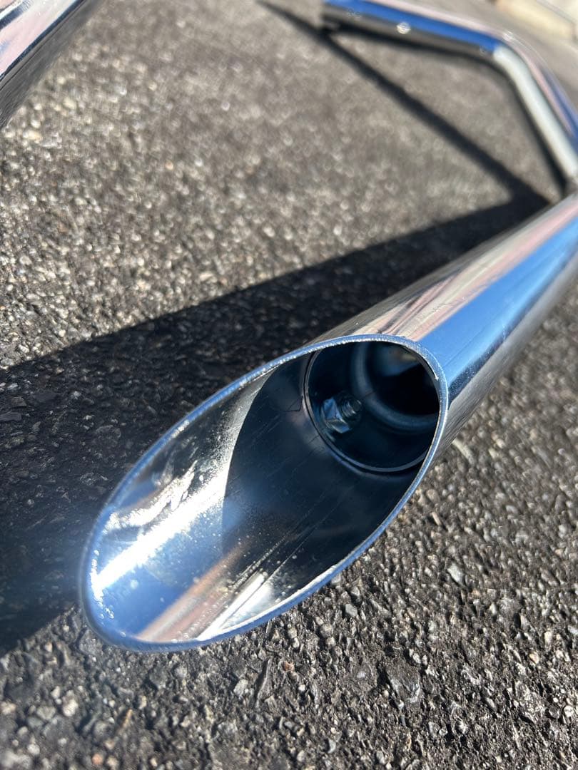 アイアンショベル ドラッグパイプマフラー 1 3/4 スポーツ - メルカリ