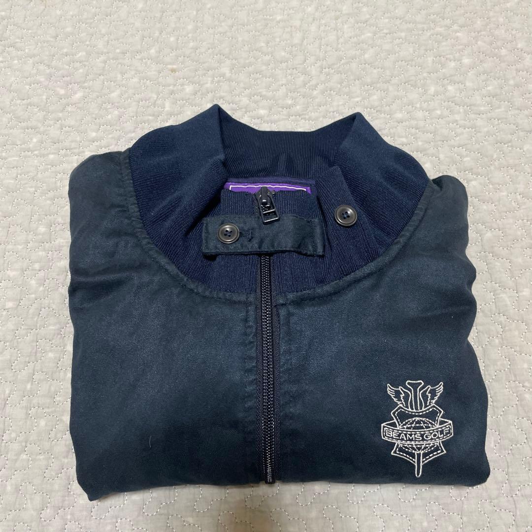 BEAMS GOLF ビームスゴルフ ネイビー ジャケット Mサイズ