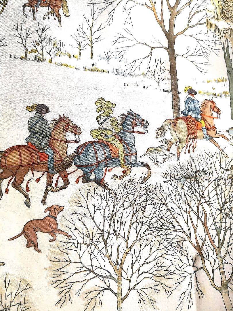 エルメス　HERMES　スカーフ　カレ90　リヴェール