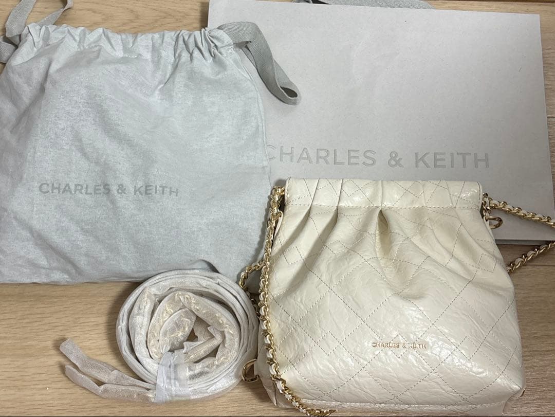 チャールズアンドキース Duo ドゥオ チェーンハンドルツーウェイバックパック