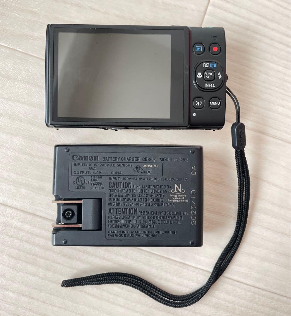 B*i様 キャノン IXY650 デジタルカメラ ブラック 充電器付き