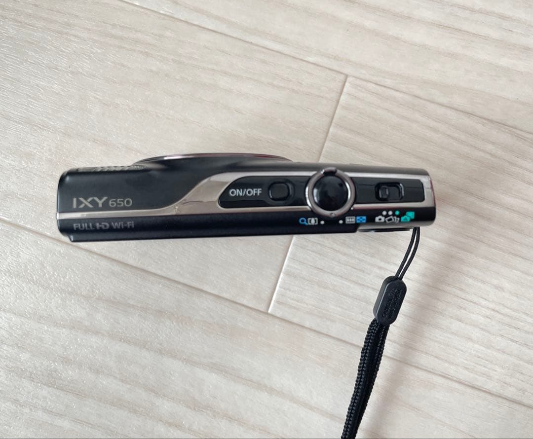 B*i様 キャノン IXY650 デジタルカメラ ブラック 充電器付き