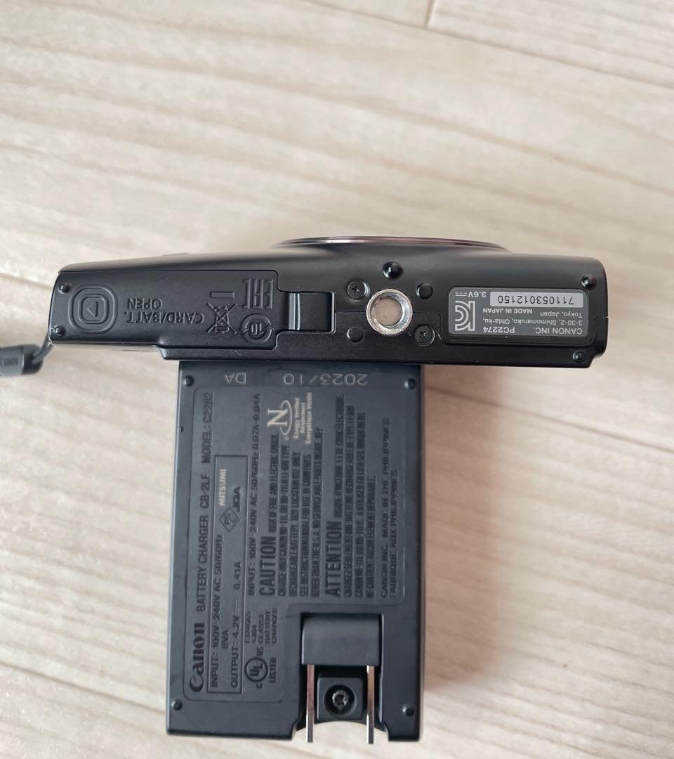 B*i様 キャノン IXY650 デジタルカメラ ブラック 充電器付き