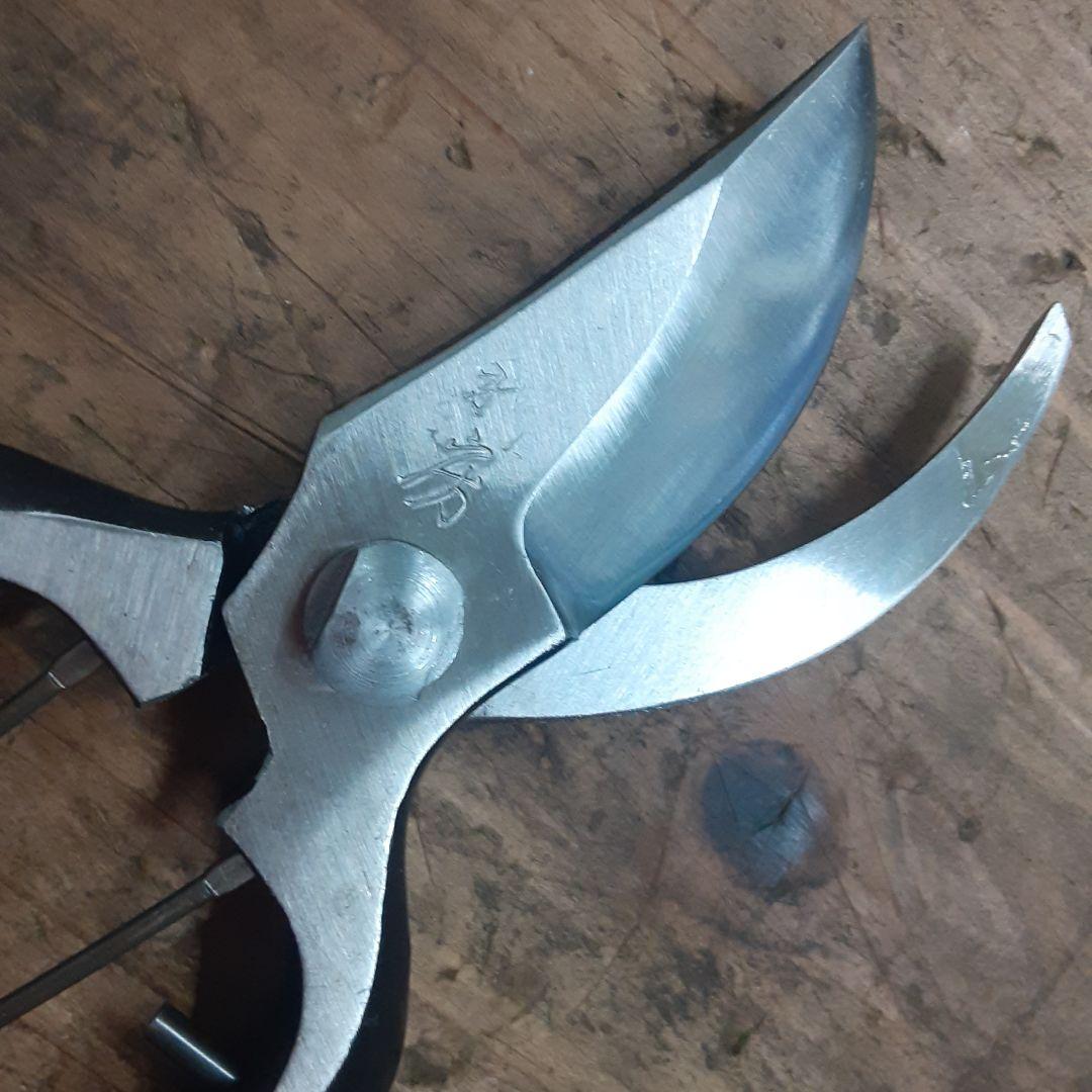 値下げ越後鍛冶職人最後の剪定鋏200mm 6本セット