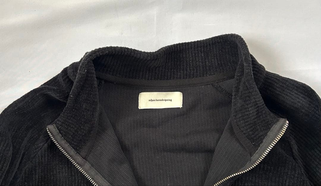 【mfpen】《美品》Leisure Zip Up ブラック Mサイズ