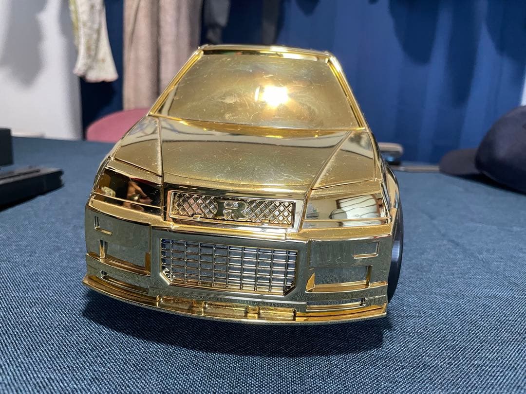 非売品 チョロQ25周年 どっ金ジャンボチョロQ スカイラインGT-R（R34）