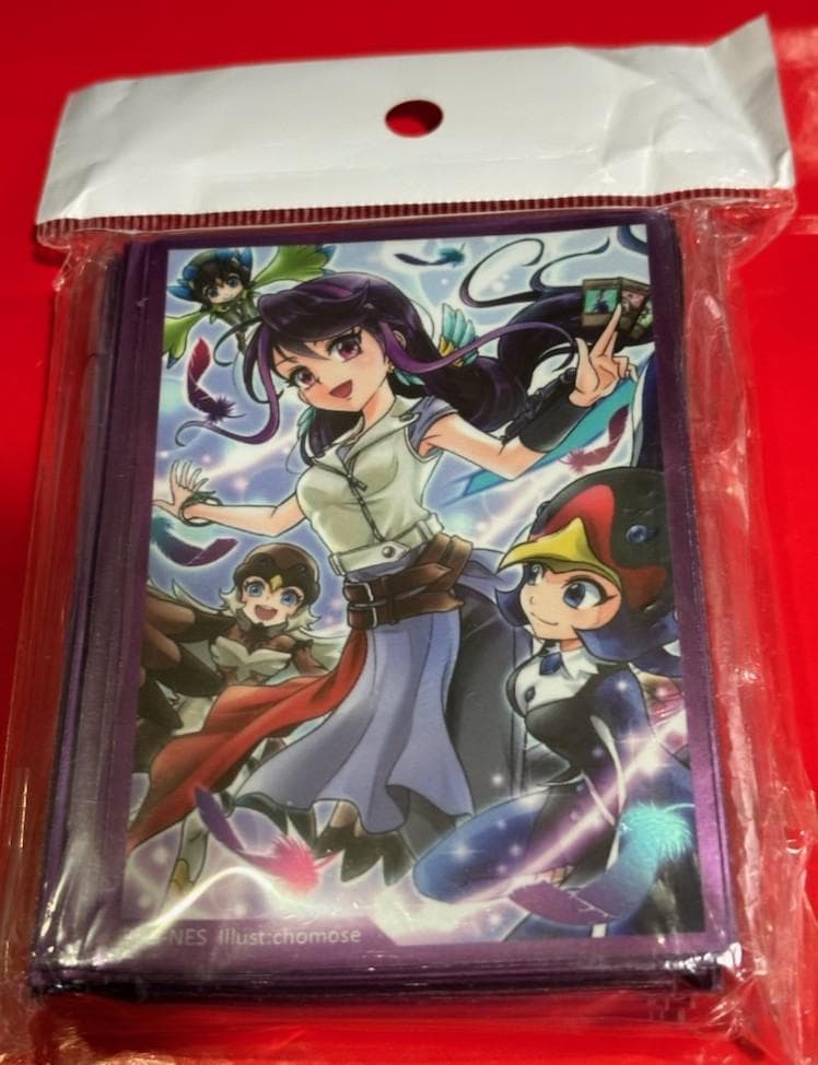 BAS-NES 遊戯王 黒崎瑠璃 ミニサイズ スリーブ 60枚 トークン付 - メルカリ