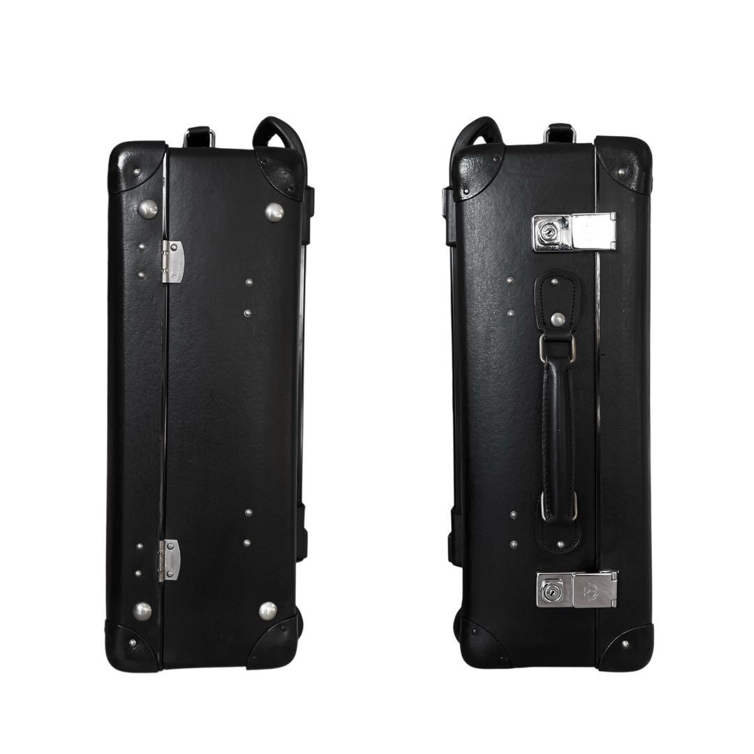 《超美品》グローブトロッター スーツケース キャリーバッグ 2輪 ブラック 黒系