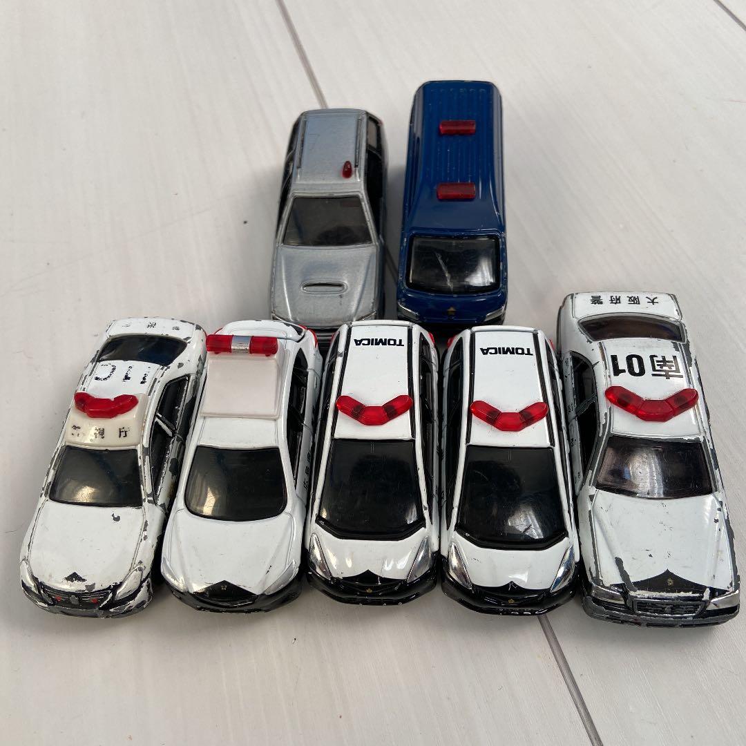 トミカ 警察車両7台セット - メルカリ